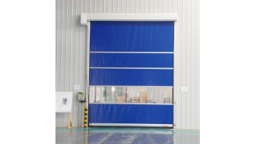 PVC fabric rapid roller shutter doors 