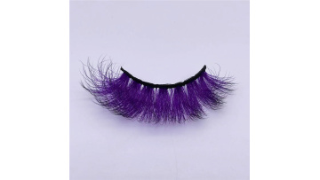 purple ombre lashes
