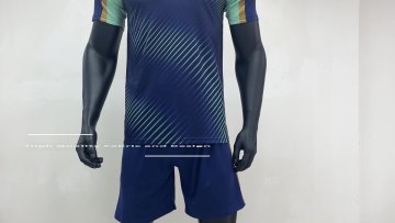 Factory Price Custom Logo Jersey American Football High Quality 100% Polyester Breathable Team Training Soccer Jerseys Kits Wear1