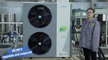 Made in Czech Republic R32 R410A Apartment House Air Source Heatpump Factory 6KW 8KW 10KW 12KW Inverter Air to Water Heat Pump1