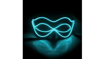 10 Colors Halloween LED Masquerade Mardi Gras Mask For Cosplay Election DJ Party Holiday Club Bar Show1