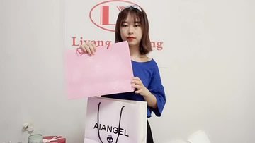 pink shopping bag