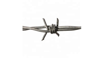 Barbed Wire 2 or 4 Barbed Points Placed At Predetermined Distances Featured Galvanized Steel Construction to Resist Corrosion1