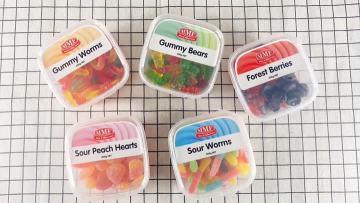 Yummy Sour Hearts Shape Jelly OEM Gummy Candy