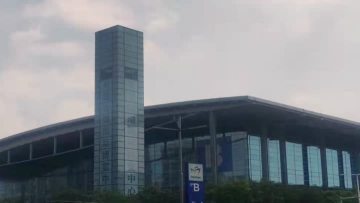 led mesh screen lighting of Taihu International Expo Center