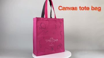 Canvas Cotton Tote Bag