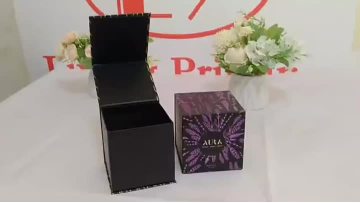 magnetic candle gift box packaging