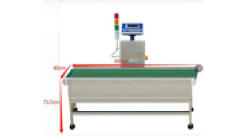High quality production line  special  automatic scale  Checkweigher1