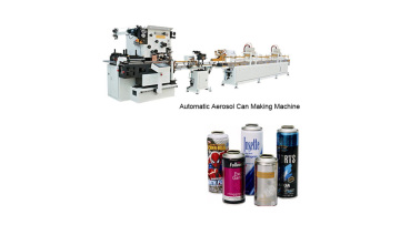 Aerosol can making production line -150cpm