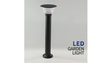 led bollard garden light