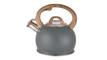 FH-593G GREY color and dots Bakelite handle kettle