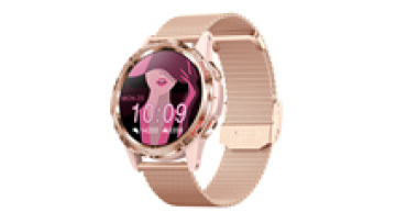 Rose Gold Smartwatch H70 Sleep Monitor HD Touch Screen Fitness Activity Tracking BT Call Smartwatch1