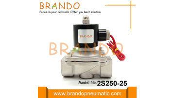 2S250-25 1'' Stainless Steel Solenoid Valve