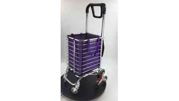 6 Wheeled Climbing Stair Folding Cart ShoppingTrolley