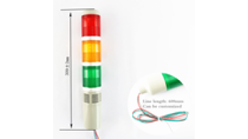 Industrial multi-layer LED signal tower warning light DC12V/24V AC110V/220V with buzzer1