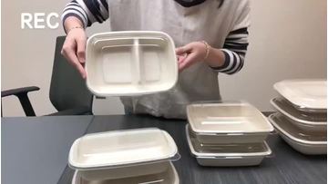 biodegradable square plates