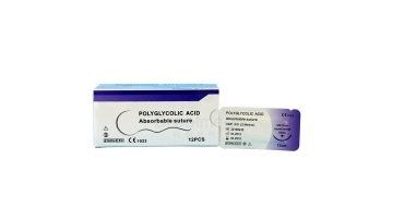 Best selling different material disposable polylactic acid surgical suture1