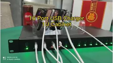 16 Ports Type-C 1ucabinet charger