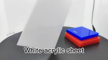 Wholesale 3mm milky white high quality acrylic sheets1