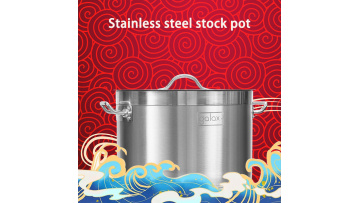Stainless Steel Soup Pot Daily display