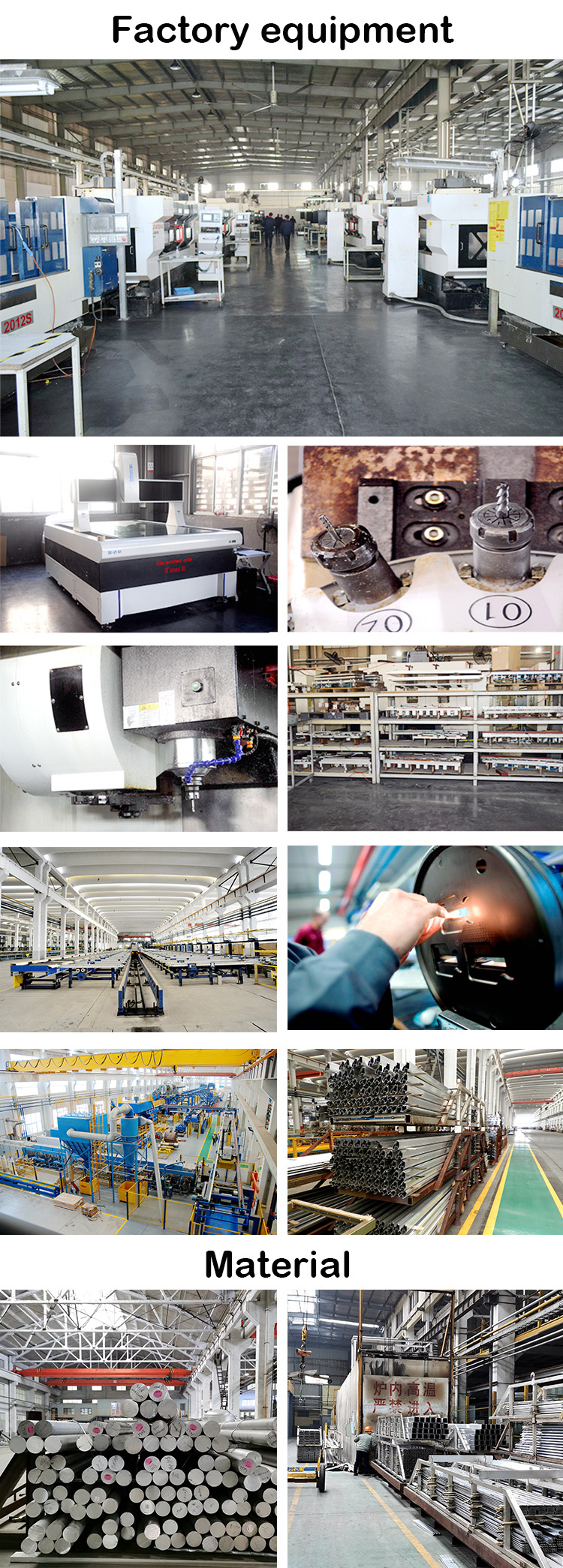 CNC machining aluminium  products