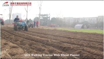  QLN Walking Tractor With Wheat Planter