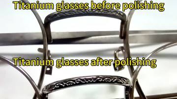 Titanium glasses  polishing