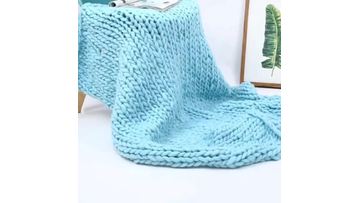 knitted blanket