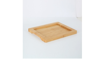 Charcuterie Serving Board Bamboo Square Wood Serving Platter Wooden Serving Tray1