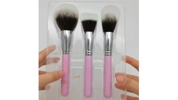 makeup brush blister pack