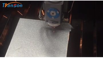 8.1 mixed laser cutter cut stainless steel.mp4