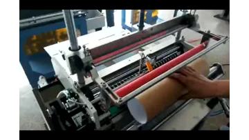 short manual paper tube label machine