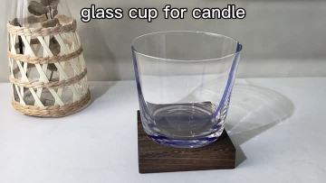 Striped Tea Light Holder