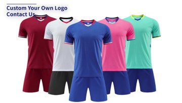 Hot Sale Sublimation World Team Soccer Jerseys Breathable Polyester Fabric Printed Football Jersey Soccer Training Jersey Sets1