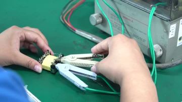 Inductance test of high frequency transformer