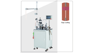 plastic zipper tape sealing machine