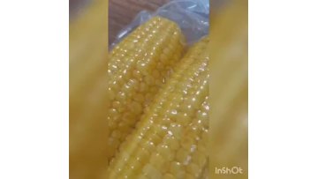 Double packed sweet corn