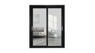 Aluminum Puertas 96 x 80 Sliding Glass Patio Door Frameless Aluminum Interior Noiseless Sliding Door1