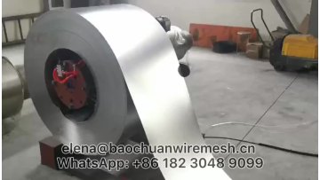 High speed expanded wire mesh making machine1