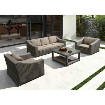 Modern Aluminium PE Rattan Sofe Set Furniture