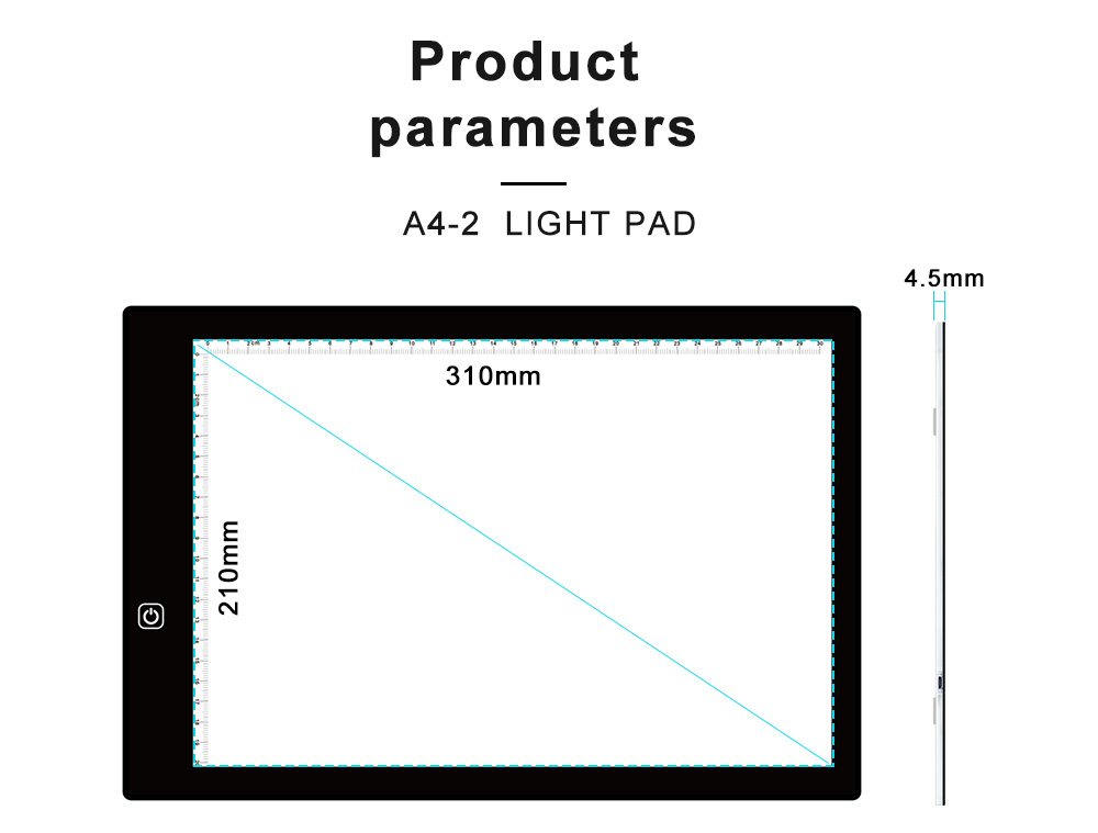 led drawing board a4