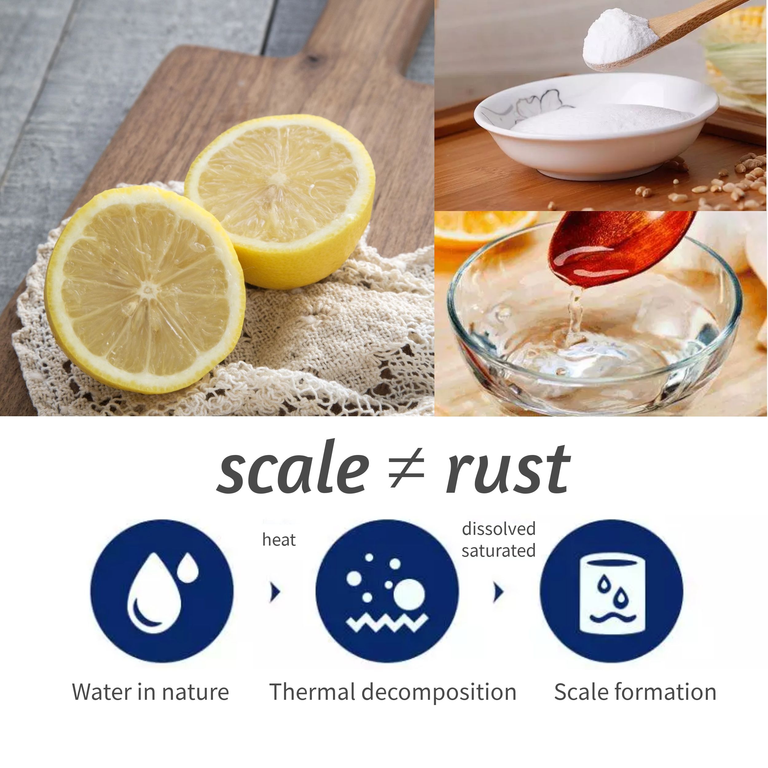 Scale is not equal to rust