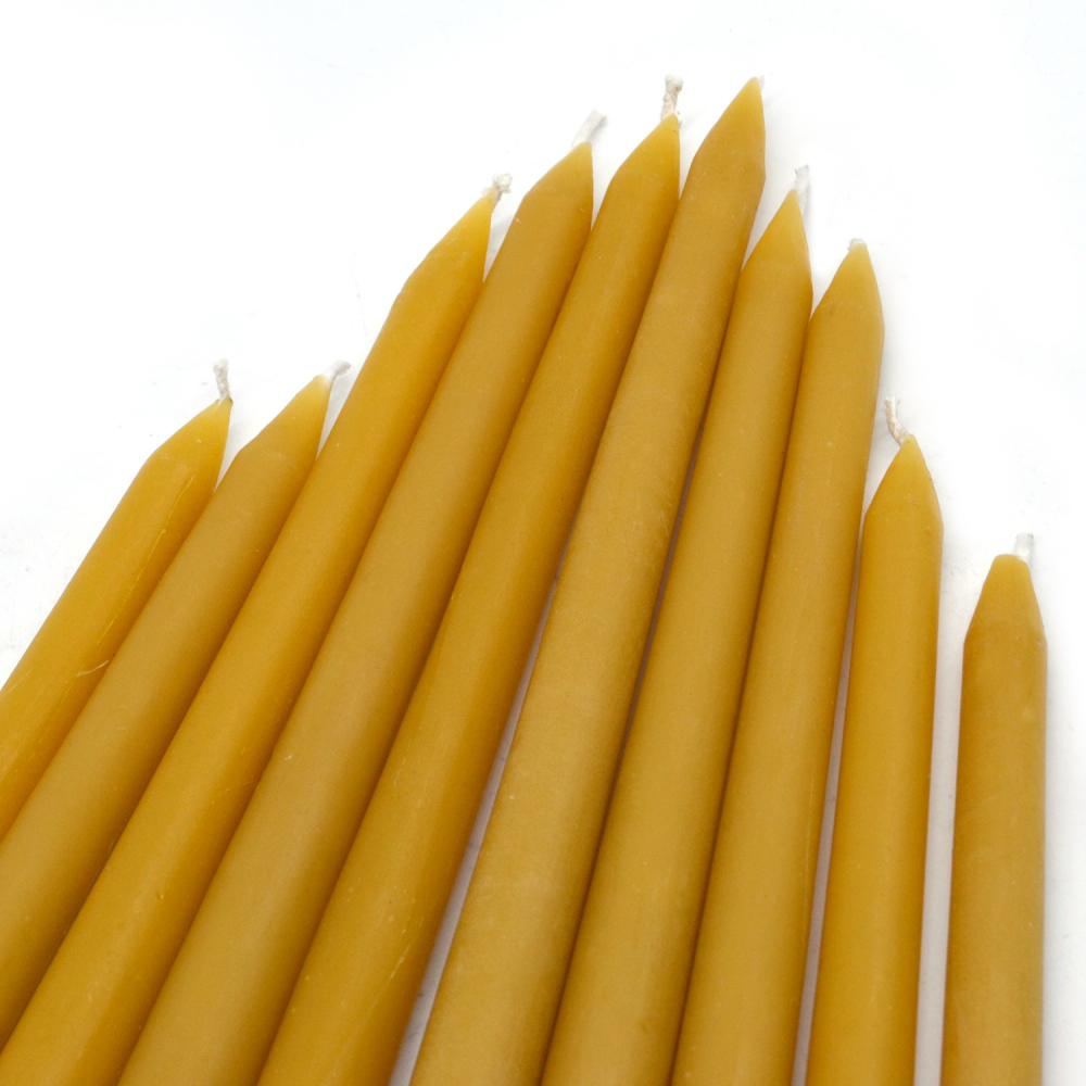 Beeswax Tapers