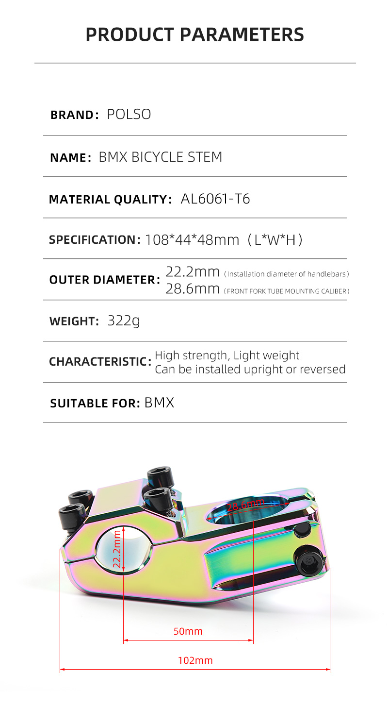 BMX bike stem