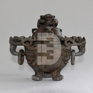 1incense Burner Tripod Of Art Collection Exhibition