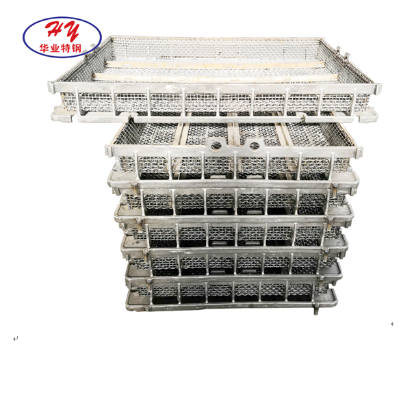 Customized Heat Treatment Investment Cast Tray In Continuous Galvanizing Line5