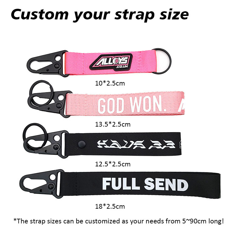 Short Lanyard Keychain 4