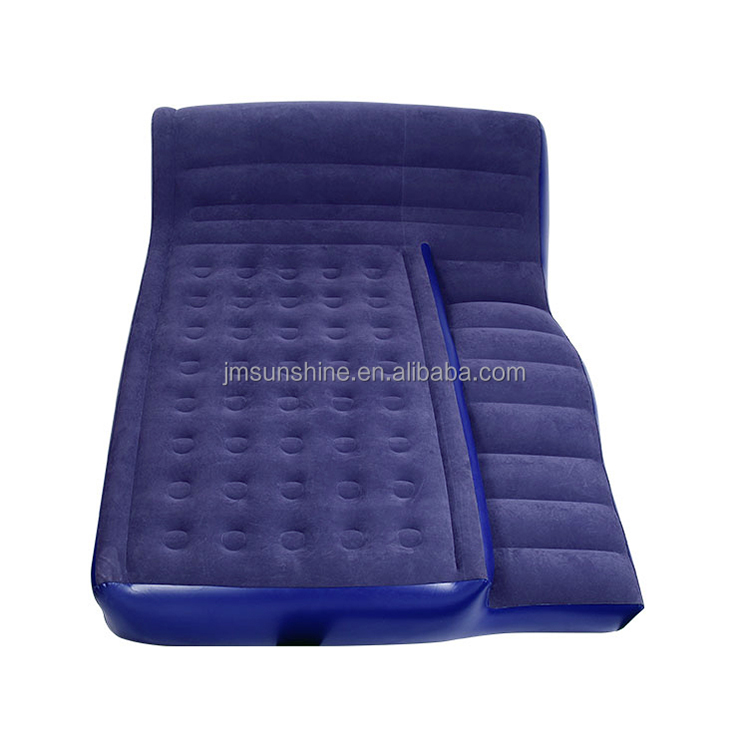 Factory Customization Blue 2in1 Inflatable Air Bed 3