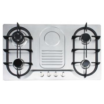 4 Burner Gas Hob with Pulse Ignition