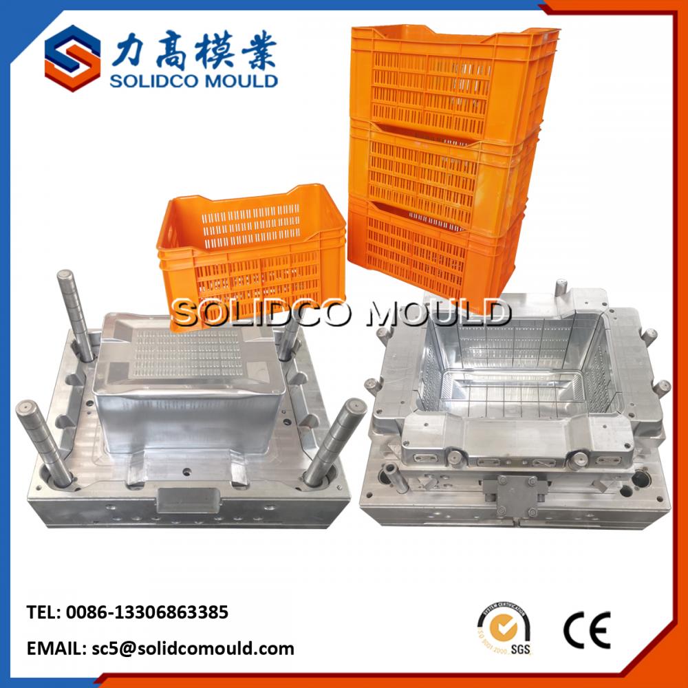 bottle crate plastic mould